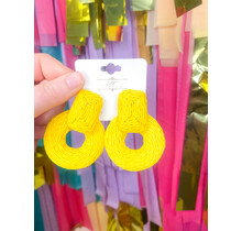 Door knocker earrings