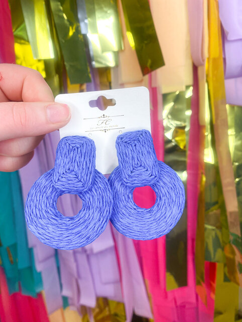 Door knocker earrings