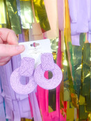 Door knocker earrings