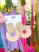 Door knocker earrings