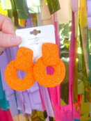 Door knocker earrings