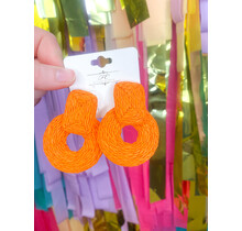 Door knocker earrings