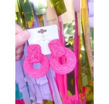 Door knocker earrings