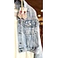The Uptown Peach Rockstar Denim Jacket
