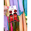 The Uptown Peach Game Day Boots Earrings