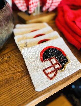 Football Helmet Coin Pouch