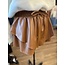 The Uptown Peach Lovely Leather Lady Shorts