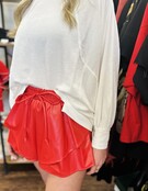 Lovely Leather Lady Shorts