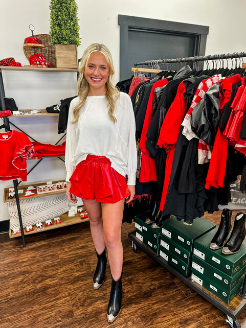 Lovely Leather Lady Shorts