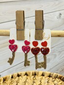 Key To My Heart Earrings Key To My Heart Earrings