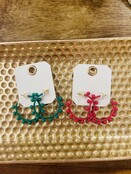 Brooke’s Studded Ball Hoops