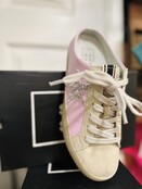 Youth ShuShop Polka Lavender Sneakers