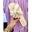 The Uptown Peach Betsy Bow Flats