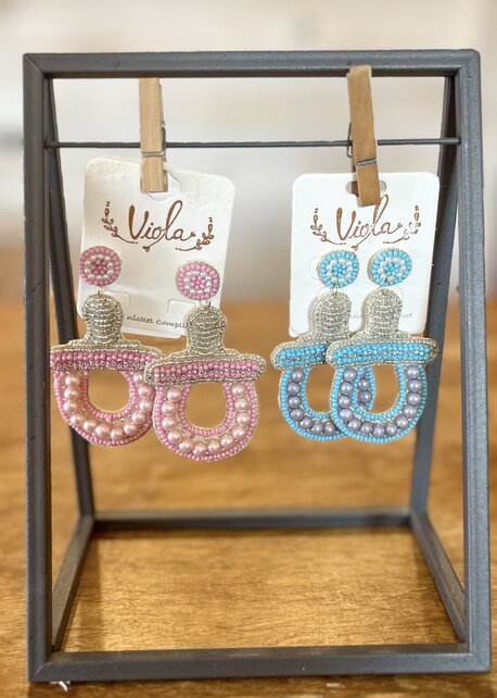 Baby Pacifier Earrings