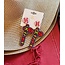 The Uptown Peach Atlanta Braves Tomahawk Earrings