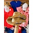 The Uptown Peach Space Cowboy Straw Hat