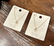 Dainty Bow Necklace Dainty Bow Necklace