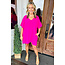 The Uptown Peach Bubble Betsy Dress