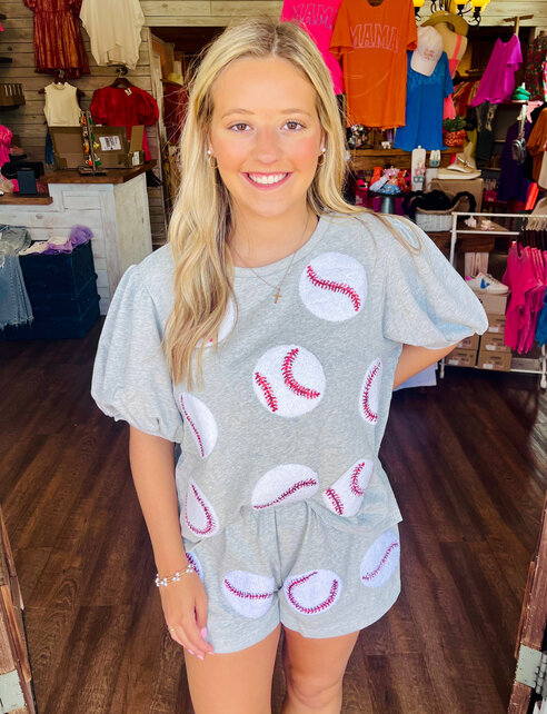 The Baseball Mom Shorts