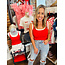 The Uptown Peach Raley’s Red Summer Tank