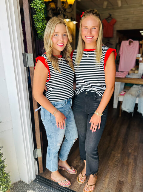 Sarah’s Striped Ribbed Tank Sarah’s Striped Ribbed Tank