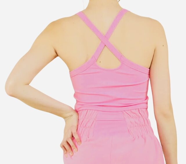 Active in Pink Romper