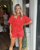Rose’s Red Knit Set - Shorts