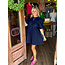 The Uptown Peach The Denim Babydoll Dress
