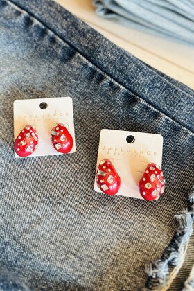 Teardrop Game Day Earrings