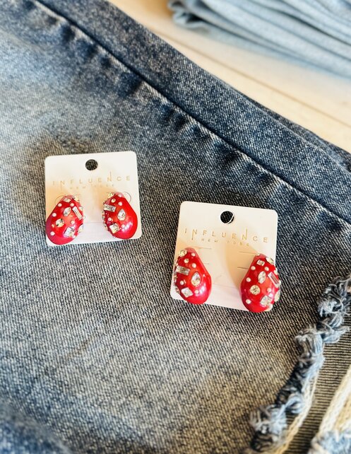 Teardrop Game Day Earrings Teardrop Game Day Earrings