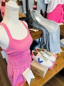 Active in Pink Romper