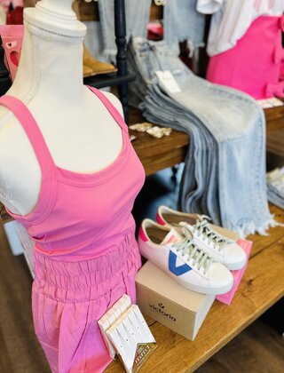 Active in Pink Romper