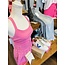 The Uptown Peach Active in Pink Romper