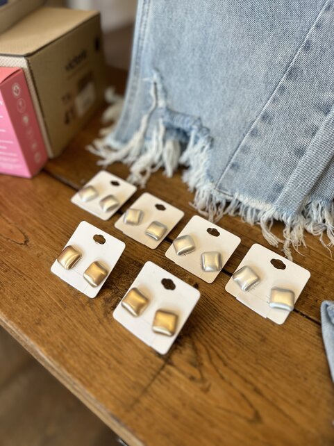 Ashley’s Square Studs Ashley’s Square Studs