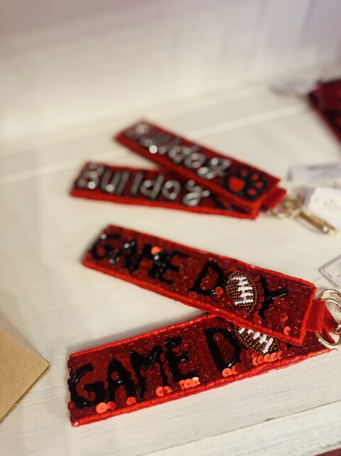 GAME DAY Sequin Keychain/Wristlet