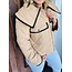 The Uptown Peach Quinn’s Quilted Puffer Jacket