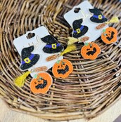 Witch Hat Earrings