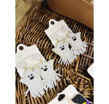 BOO Ghost Earrings