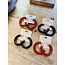 The Uptown Peach The Staple Hoops