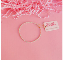 2MM Bracelet Extended Beaded Blondes
