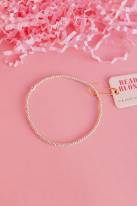 2MM Bracelet Extended Beaded Blondes