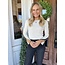 The Uptown Peach Riley’s Rib Knit Long Sleeve