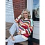 The Uptown Peach The Alyssa Striped Sweater