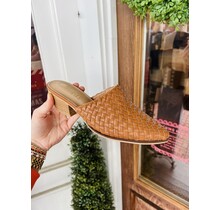 Whitney’s Woven Mules