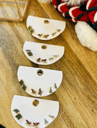 Christmas Studs Set