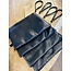 The Uptown Peach Lilly's Leather Wristlet