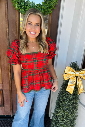 Farah’s Festive Top