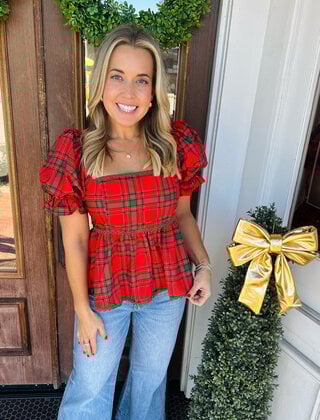 Farah’s Festive Top