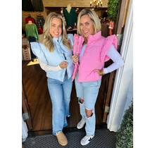 The Bow Tie Puffer Vest