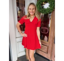Reagan Red Dress